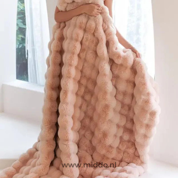 Lujo toscano esponjoso: ¡mantas de invierno cálidas y extra gruesas para cama y sofá! 50% off