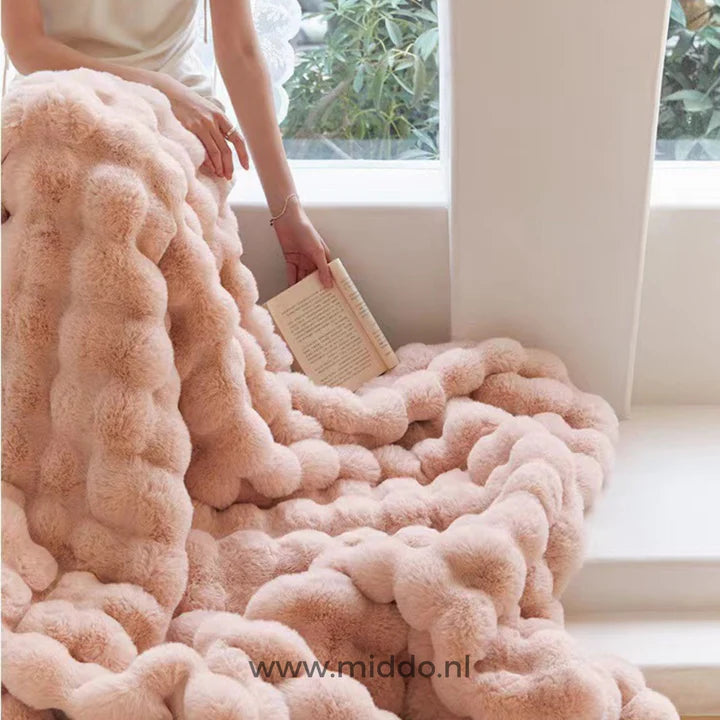 Lujo toscano esponjoso: ¡mantas de invierno cálidas y extra gruesas para cama y sofá! 50% off
