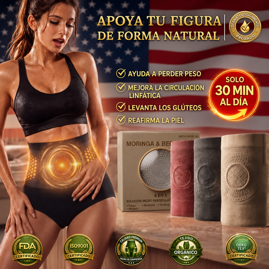 Tienda oficial de la marca | 🛡️2026 Shorts moldeadores y quemagrasas 4 en 1 con micropartículas de moringa y berberina -OFERTA X2