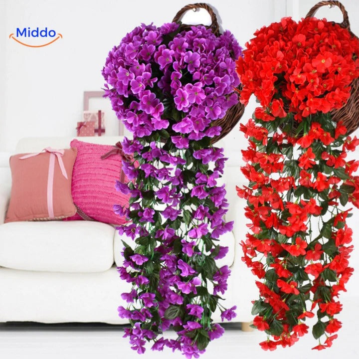 Encantadora cascada de orquídeas | Flores artificiales para cualquier ocasión y temporada