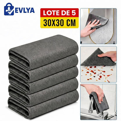 Paño de nanofibras ultra absorbente – Brillo sin marcas - Pak de 6 - con 50% De Descuento